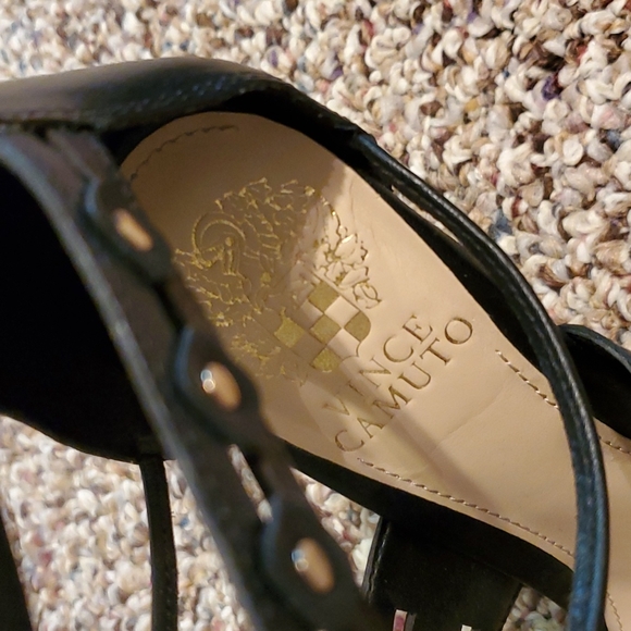 🖤💋Vince Camuto💋🖤Kazie lace up black heels with zipper, size 8. - Picture 11 of 16